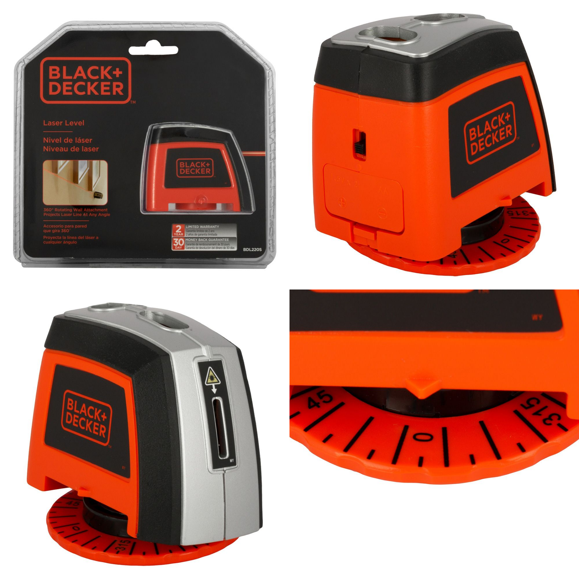 Nivel laser Black & Decker BDL220S vista 2